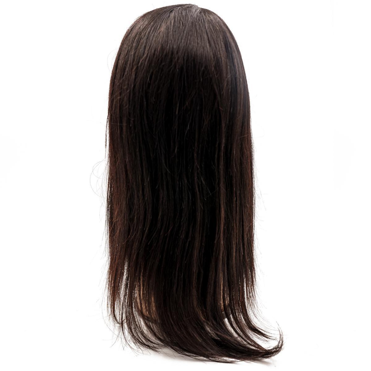 Straight Silicone Skin Medical Wig